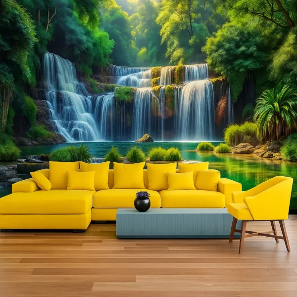 Decoración de hogar minimalista en madera