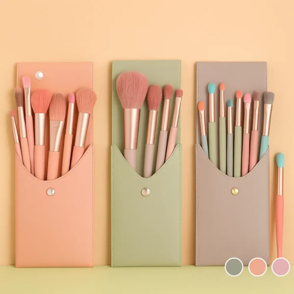 Brochas de Maquillaje Pastel