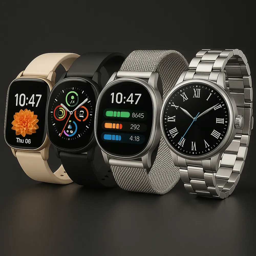 Relojes inteligentes variados