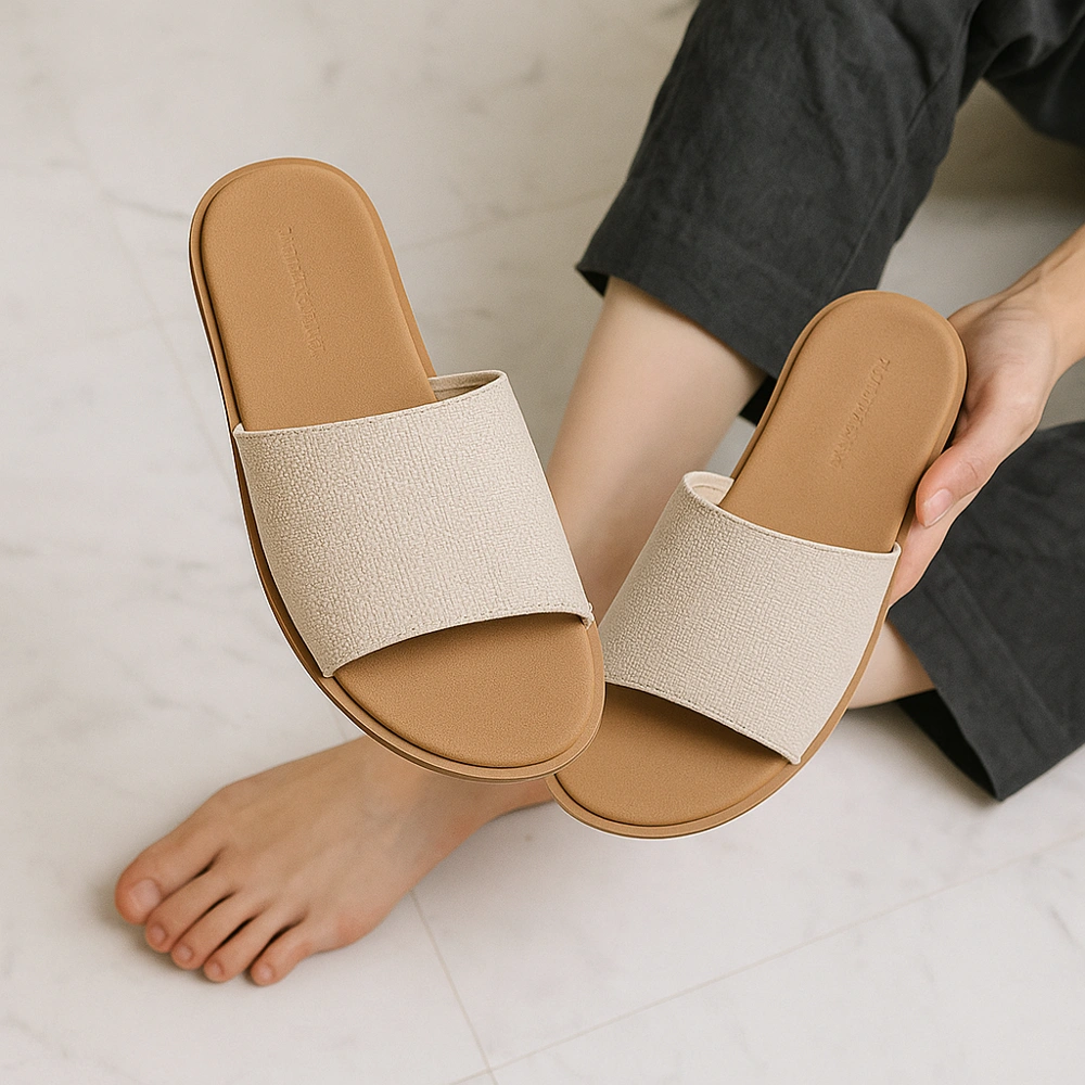 Sandalias Beige