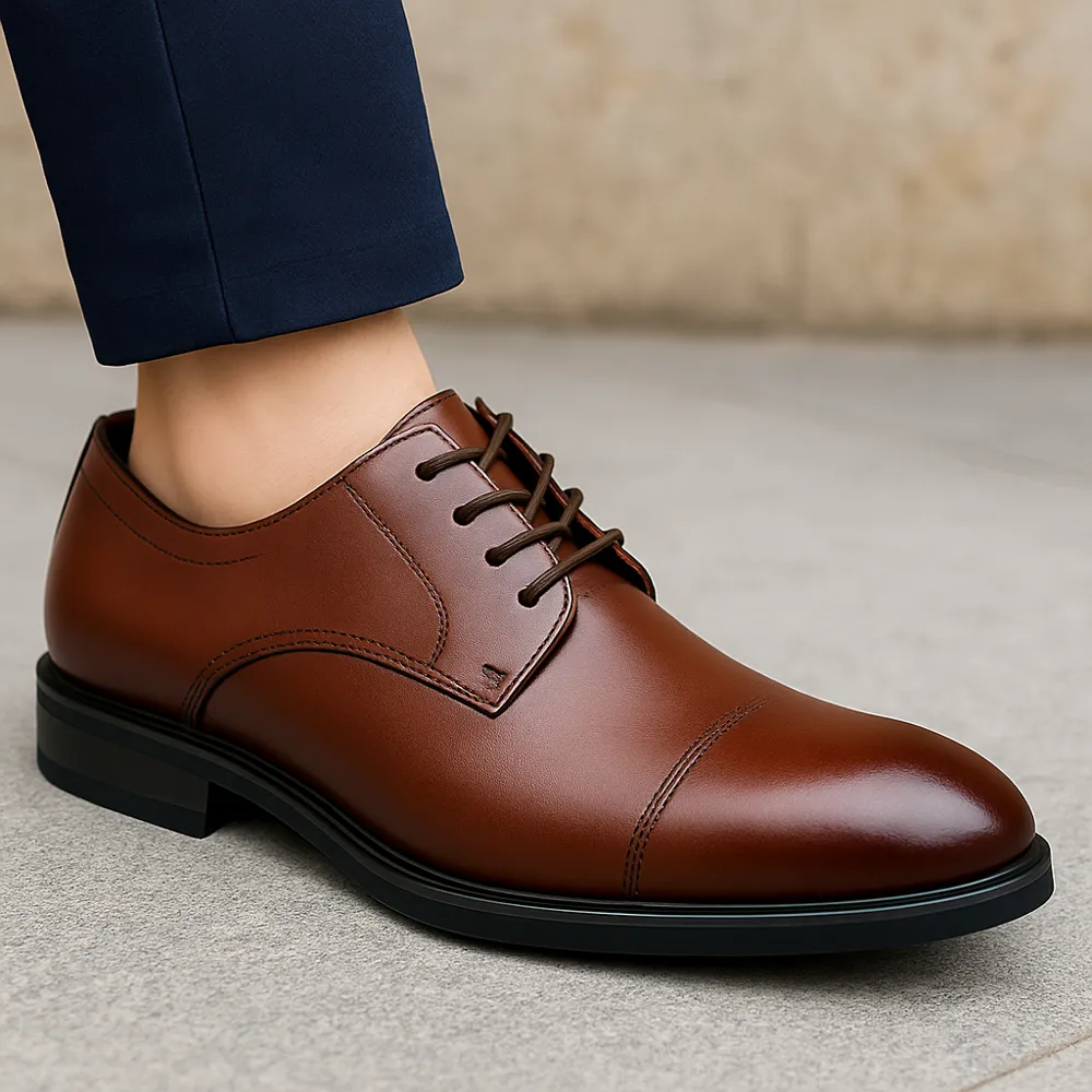 Zapato de cuero elegante
