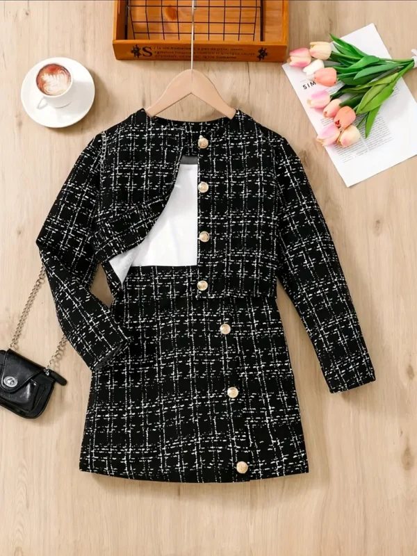 2pcs Chaqueta y Falda - Imagen 4