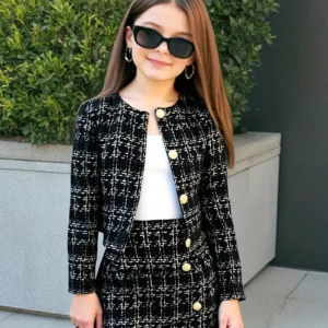 2pcs Chaqueta y Falda