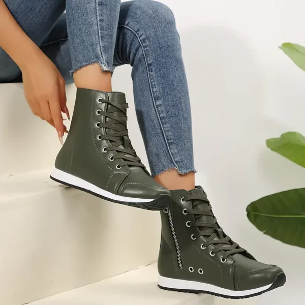 Botines deportivos varios colores con cremallera - Imagen 7
