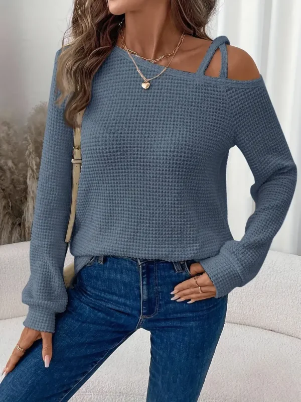 Camiseta casual de Mujer Color Azul claro - Imagen 4