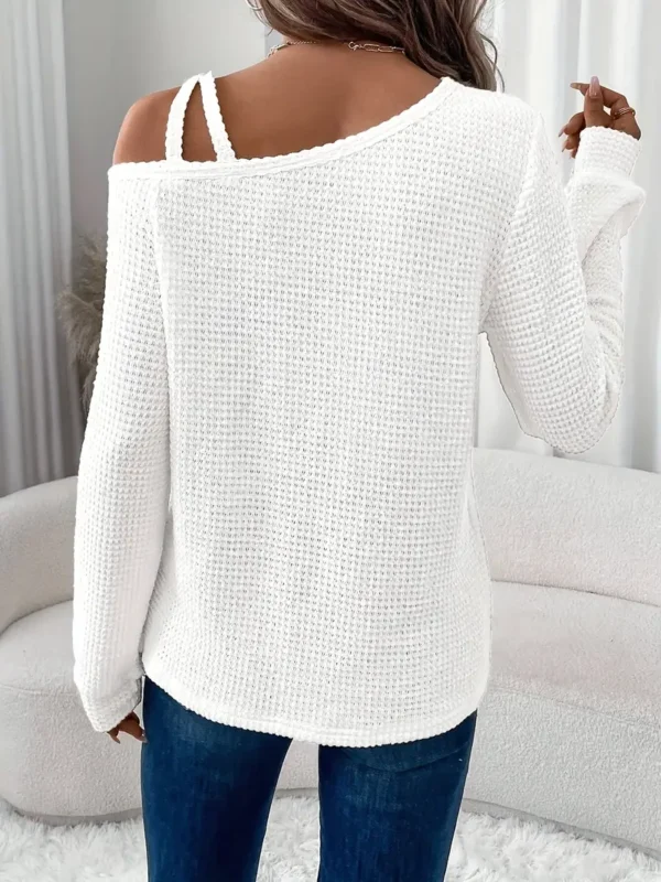 Camisita casual color blanco - Imagen 2