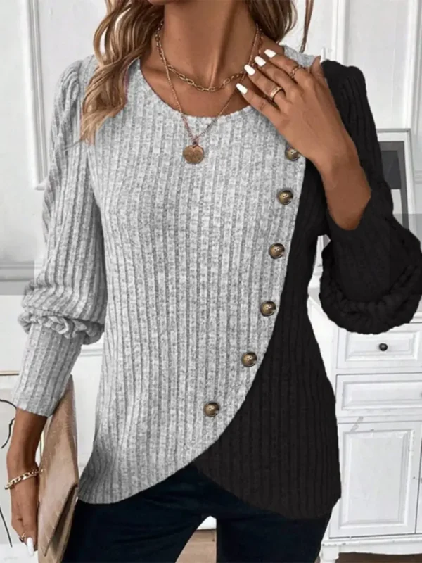 Camiseta acanalado de Mujer