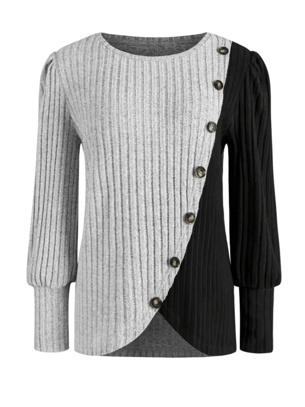 Camiseta acanalado de Mujer - Imagen 3