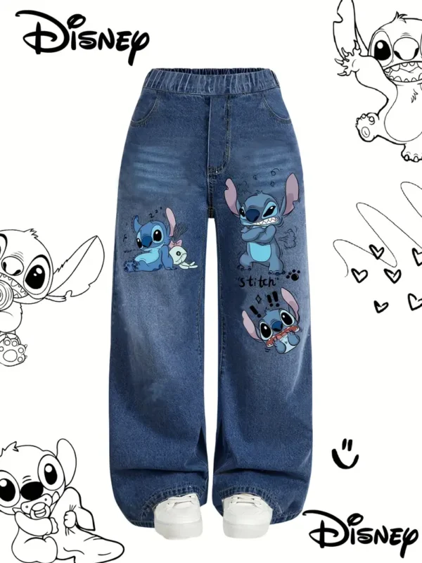 Jeans azul para niñas - Imagen 3