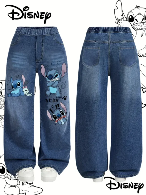 Jeans azul para niñas - Imagen 4