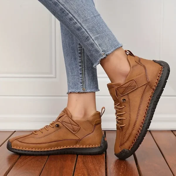 Zapato casual de cuero para mujer - Imagen 3