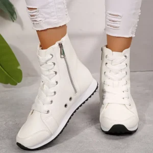 Botines deportivos varios colores con cremallera