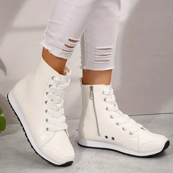 Botines deportivos varios colores con cremallera - Imagen 3